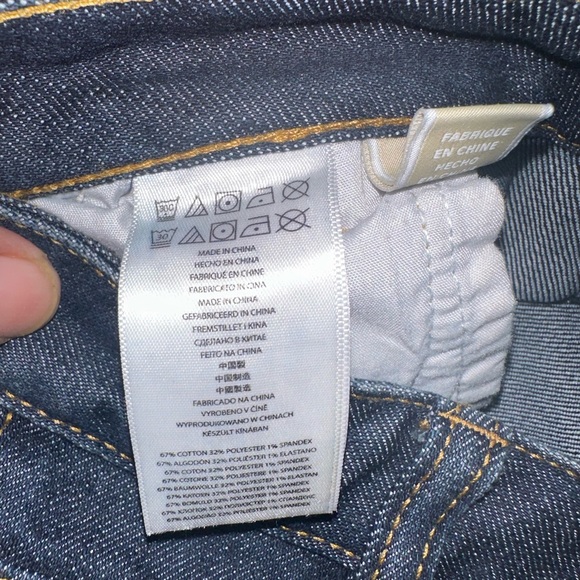 Michael Kors dark denim straight leg jeans - Picture 8 of 11